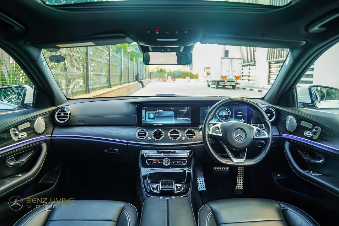 Premium Mercedes Benz 2017 E200 AMG package- Fully optioned-Mileage 37,000kmsGrade 4.5BPrice ks (2)