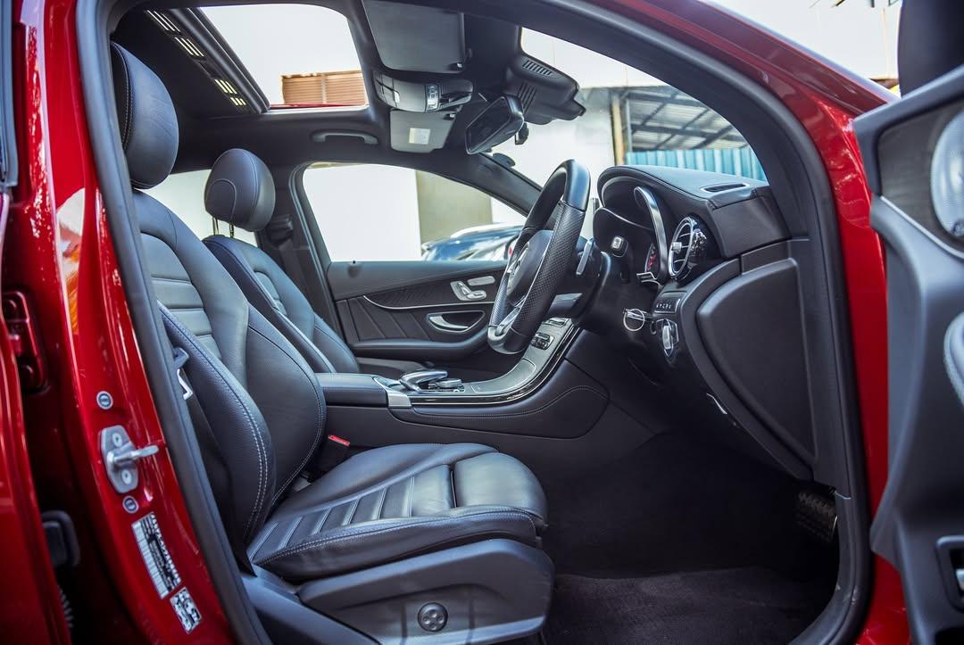Hyacinth Red has Never looked this Bold and Fierce. The Mercedes Benz GLC43 AMG Coupe.Performan (4)